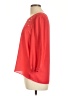 Eyeshadow 100% Polyester Red 3/4 Sleeve Blouse Size L - photo 5