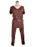 Vuori Solid Brown Jumpsuit Size XL - photo 1