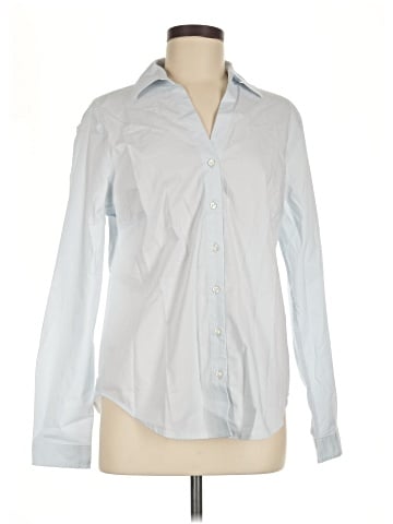 Lands' End Long Sleeve Button-Down Shirt (view 1)