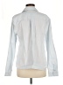 Lands' End Silver Long Sleeve Button-Down Shirt Size M - photo 2