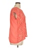 Apt. 9 Orange Short Sleeve Blouse Size XL Petite - photo 4