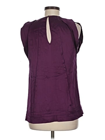 Diane von Furstenberg Short Sleeve Silk Top (view 2)