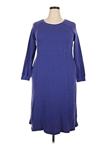 Woman Within Casual Dress (view 1)