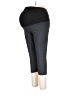 Isabel Maternity Gray Black Active Pants Size XL - photo 1