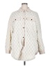 Double Take 100% Polyester Ivory Coat Size 2X - photo 1