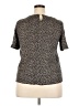 Maggie McNaughton Brown Short Sleeve Top Size 18 - photo 2