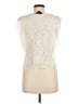 Zara Ivory Sleeveless Blouse Size M - photo 2