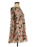 Express Paisley Tan Cocktail Dress Size L - photo 4