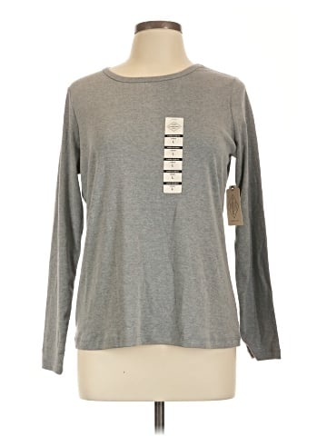 St. John's Bay Long Sleeve T-Shirt (view 1)