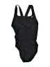 Nike Solid Black One Piece Swimsuit Size 6 - photo 1