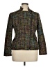 Coldwater Creek Tweed Black Green Jacket Size 14 - photo 1