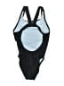 Nike Solid Black One Piece Swimsuit Size 6 - photo 2