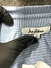 Sam Edelman 100% Cotton Stripes Blue Long Sleeve Button-Down Shirt Size M - photo 7