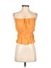 Lush Orange Sleeveless Blouse Size S - photo 1