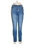7 For All Mankind Solid Blue Jeans Size 28 waist - photo 1