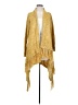 Forever 21 100% Acrylic Yellow Poncho Size S - photo 1
