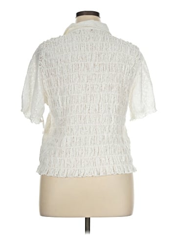 Lucky Brand Short Sleeve Blouse (view 2)