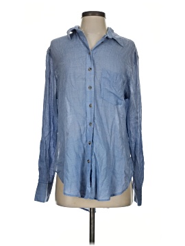 Free People Long Sleeve Button Down Shirt