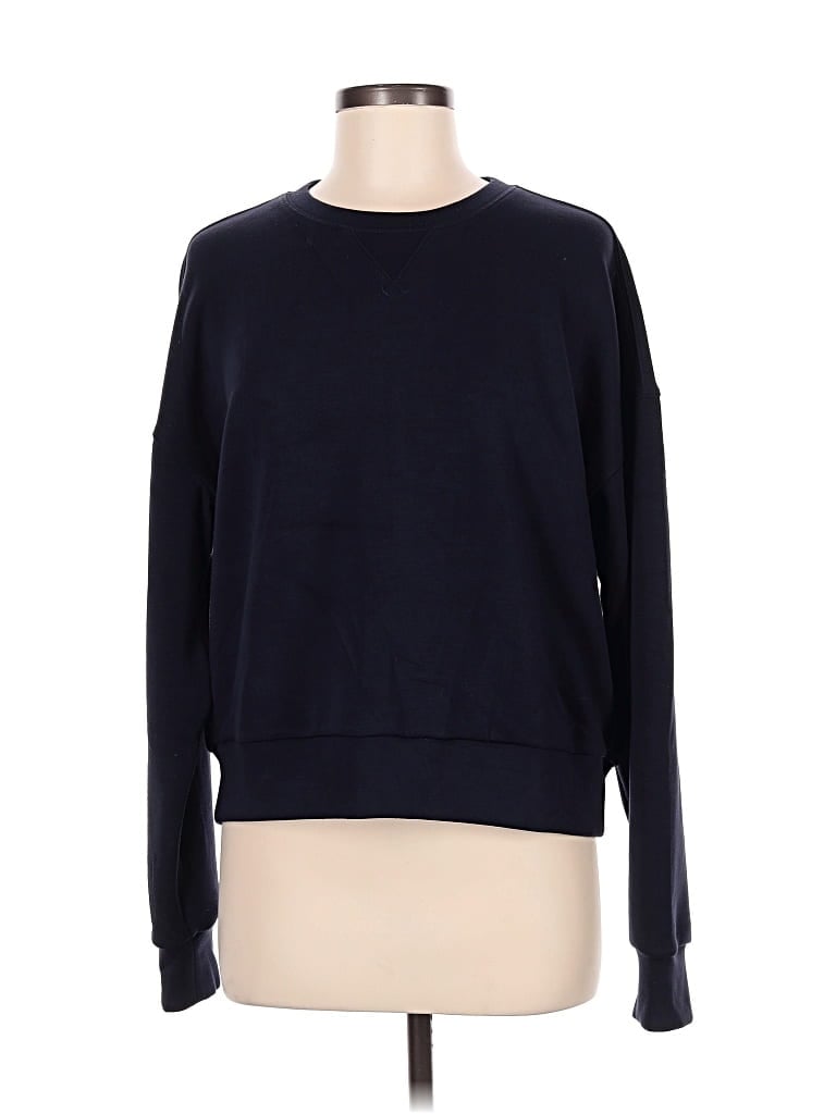 Pre-owned Spanx Sweatshirt In Blue