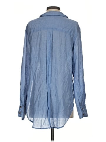 Free People Long Sleeve Button-Down Shirt (view 2)
