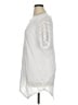 Cj Banks Silver Short Sleeve Top Size 1X - photo 5