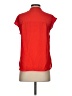 J.Crew 365 100% Polyester Red Short Sleeve Blouse Size XS - photo 2