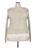 Forever 21 Plus 100% Acrylic Ivory Pullover Sweater Size 3X - photo 1