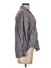 Grayson 100% Cotton Stripes Gray Long Sleeve Button-Down Shirt Size XS (1) - photo 4