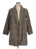 MELLODAY Houndstooth Brown Coat Size 1X - photo 1