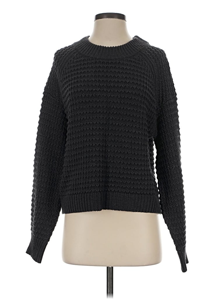 Pre-owned Universal Thread Pullover Sweater In Black