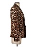 Juicy Couture Animal Print Brown Blazer Size XS - photo 4