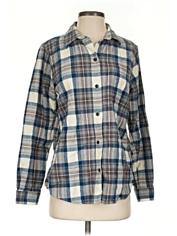 L.L.Bean Long Sleeve Button-Down Shirt (view 1)