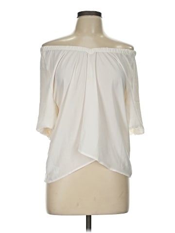 Ann Taylor LOFT 3/4 Sleeve T-Shirt (view 1)