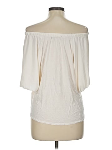 Ann Taylor LOFT 3/4 Sleeve T-Shirt (view 2)