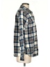 L.L.Bean Plaid Blue Long Sleeve Button-Down Shirt Size S - photo 4