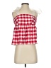 Topshop Red Sleeveless Blouse Size 2 - photo 1