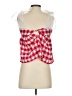 Topshop Red Sleeveless Blouse Size 2 - photo 2