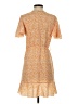 Shein 100% Polyester Paisley Orange Casual Dress Size 4 - photo 2