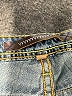Yanuk 100% Cotton Hearts Blue Jeans Size 32 waist - photo 7