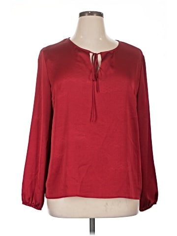 Kasper Long Sleeve Blouse (view 1)