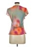 Bar III Tie-dye Orange Short Sleeve Top Size L - photo 2