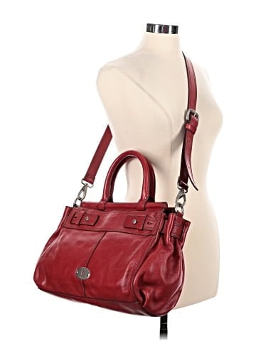 Fossil Leather Satchel (view 2)
