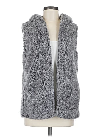 CoffeeShop Faux Fur Vest (view 1)
