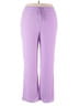 Just Be... Purple Casual Pants Size 2X - photo 1