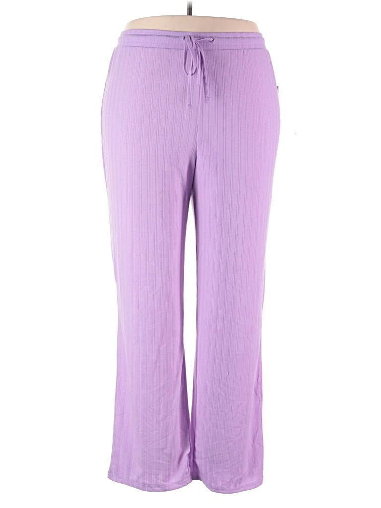 Just Be ... Casual Pants In Purple