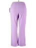 Just Be... Purple Casual Pants Size 2X - photo 2