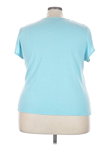 Liz Claiborne Short Sleeve Henley (view 2)