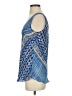 Nic + Zoe 100% Polyester Blue Tank Top Size S (petite) - photo 5