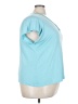 Liz Claiborne Blue Short Sleeve Henley Size 3X - photo 4