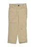 Janie and Jack 100% Cotton Solid Tan Khakis Size 4 - photo 1